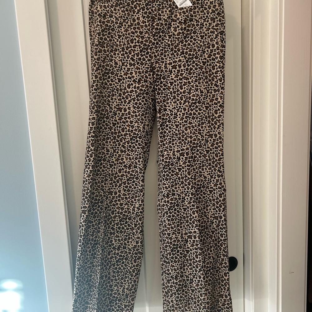 J. Crew Leopard Print Pants